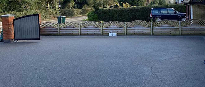 Imprinted Concrete Driveway